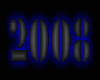 2008 Logo neon blue