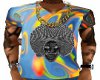 70's Colorful Afro Tee