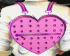 PINK HEART BACKPACK
