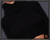 Fluffy Sweater | Black