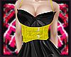 Yellow Belted Corset
