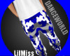 LilSir Blue Camo Sweats