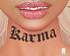 !A Karma Neck Tattoo