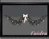 Christmas garland pink B