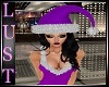 Purple Christmas Hat