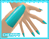 Turquoise Nail Polish