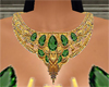 Smarag Golden Necklace