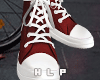 ▼ F. Red Sneakers