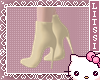 -L-Beige Suede Boots F