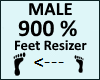 Feet Scaler 900%