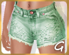 G- Flora Green Shorts