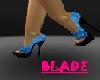 BLUE PUMPS
