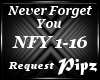 *P*Never Forget You