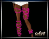 Legs Chain fluo pink