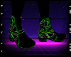 !Neon Green Snake Boots