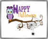 happy owl halloween 