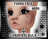 .L. Furry Face Head 2