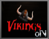 0I Vikings Floor Sign