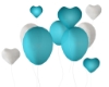 blue balloons animated