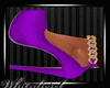"WD" purple shoes