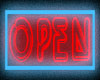 Open Neon Sign