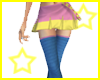 Miku Skirt Pink/Yellow