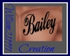 Tattoo Bailey Name