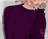 -. Violet sweater