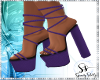 {SS} Savana Purple Heels