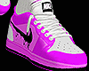 E. NK SHOES PINK