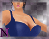 pb blue pink dress sexy