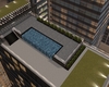 City rooftop pool