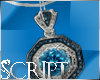 Blue Eternity Necklace