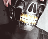 Dark Skull Mask (GOLD)