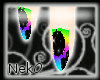 *NK* Black Rainbow Nails
