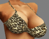 Cheeta Bikini Top L