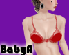 ~BA Skinny Red Bra