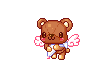 Pink Angel Bear
