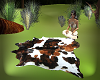 Cowhide Tri Colored