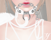 Y| Collar + Chain White