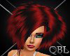 (QBL) Red Emo Hair