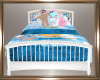 Kids Blue Cinderella Bed