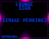 +BW+ Lounge Sign