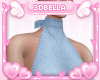 Halter Denim Dress
