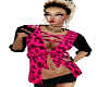 Pink Cheetah Sexy Top
