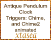 Antique Pendulum Clock A