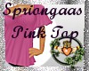 Spriongaas Pink Top