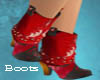 MR Cowgirl Boots Red