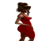 TEF RED BM CHURCH DRESS