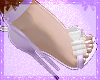 Heels Purple Bow